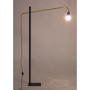  Carter Black Floor Lamp H150 