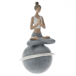  polyresin   yoga 12.5x11.5x24.5EK    Epilegin.