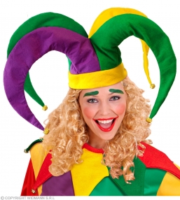 Αποκριάτικο καπέλο Τζόκερ από την εταιρία Epilegin. Αποκριάτικο καπέλο Τζόκερ από την εταιρία Epilegin.