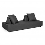   Piper Deluxe Textilene  Dark Grey 200x90x32cm 