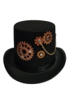  Αποκριάτικο Αξεσουάρ Καπέλο Steampunk 