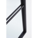  Καθρέφτης Nucleos Window μαύρος 90x90cm 