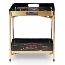  Desur Coffee Table 2 Shelves 49.5x49.5x46cm 