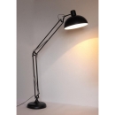  Big Matt Black Floor Lamp H180 