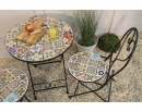  Bistro Set 3pcs ������� & 2 �������� "Braga" 