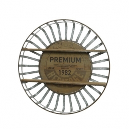 Διακοσμητικό επιτοίχιο ράφι στρογγυλό  80X11X80Cm από την εταιρία Epilegin. Διακοσμητικό επιτοίχιο ράφι στρογγυλό  80X11X80Cm από την εταιρία Epilegin.