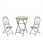  Bistro Set 3pcs ������� & 2 �������� "Athens" 