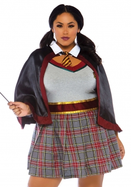 Αποκριάτικη στολή Spellbinding School Girl Plus Size από την εταιρία Epilegin. Αποκριάτικη στολή Spellbinding School Girl Plus Size από την εταιρία Epilegin.
