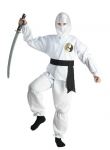  Αποκριάτικη στολή White Ninja 
