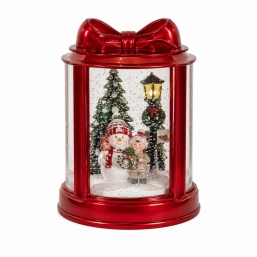����������������� ������������ Snowman Gift Box LED ������� 13x13x17�� ��� ��� ������� Epilegin.