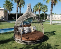   - Daybed wicker 1.77  2.14m  Cottage 