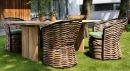   Rattan AppleBee Cocoon Dinning 