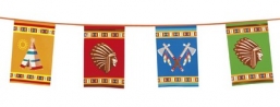 Αποκριάτικη γιρλάντα σημαιάκια  Indians 10m από την εταιρία Epilegin. Αποκριάτικη γιρλάντα σημαιάκια  Indians 10m από την εταιρία Epilegin.