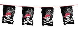 Αποκριάτικη γιρλάντα σημαιάκια Pirate 23x35cm 10m από την εταιρία Epilegin. Αποκριάτικη γιρλάντα σημαιάκια Pirate 23x35cm 10m από την εταιρία Epilegin.