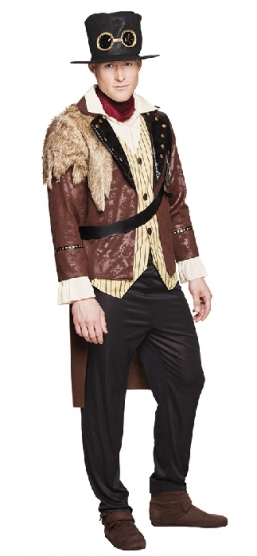 Αποκριάτικη στολή - κοστούμι Captain Steampunk από την εταιρία Epilegin. Αποκριάτικη στολή - κοστούμι Captain Steampunk από την εταιρία Epilegin.