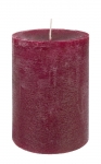  Χριστουγεννιάτικο κερί "Κολωνάτο" Oxblood 9.8X14cm 