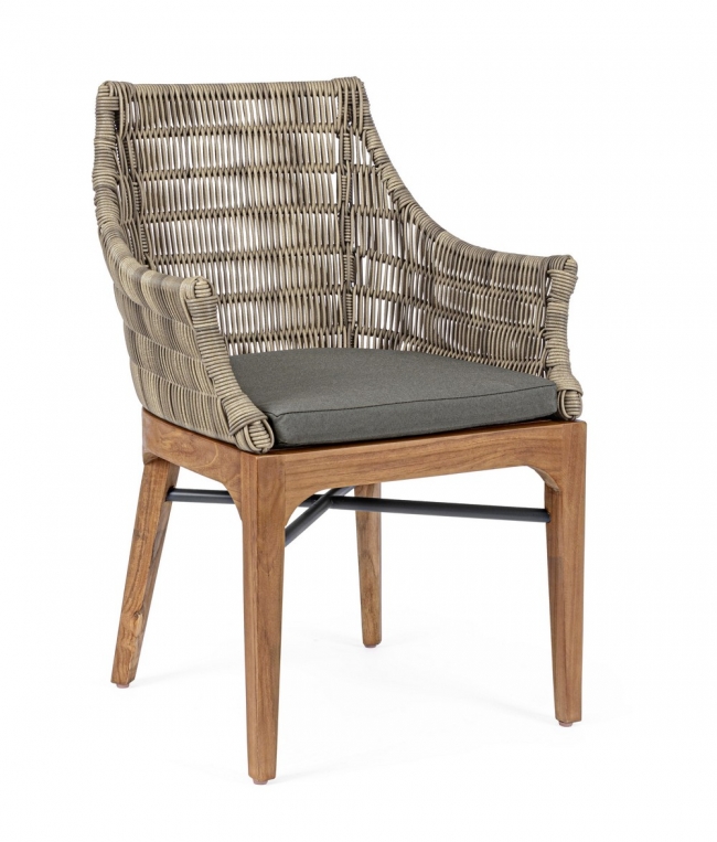   Rattan & Teak Keilani Taupe    Epilegin. 