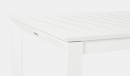  Τραπέζι Αλουμινίου επεκ/μενο "Konnor" White 160/240X100m 