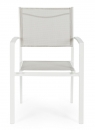  Πολυθρόνα Αλουμινίου Textilene Hilde White 57x60x88cm 