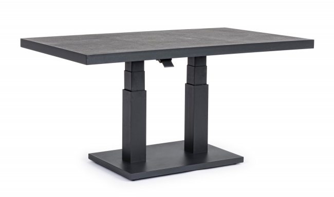  Τραπέζι Αλουμινίου & Ceramic Ρυθ/μενο Truman Charcoal 140X85X49/72 από την εταιρία Epilegin. 