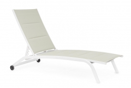 Ξαπλώστρα Αλουμινίου Textilene Cleopas White-Lagun 61x192x96/30cm από την εταιρία Epilegin. Ξαπλώστρα Αλουμινίου Textilene Cleopas White-Lagun 61x192x96/30cm από την εταιρία Epilegin.