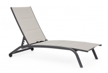  ��������� ���������� Textilene "Cleopas" Charcoal-Stone 61x192x96/30cm 