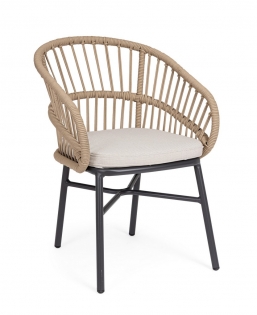 Πολυθρόνα Alu-Rope Odivelas Beige 56x61x81/45/63cm από την εταιρία Epilegin. Πολυθρόνα Alu-Rope Odivelas Beige 56x61x81/45/63cm από την εταιρία Epilegin.