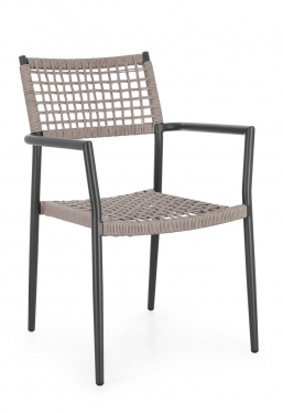 Πολυθρόνα Alu-Rope Caleta Ανθρακί-Χακί 56x60x86/42/66cm από την εταιρία Epilegin. Πολυθρόνα Alu-Rope Caleta Ανθρακί-Χακί 56x60x86/42/66cm από την εταιρία Epilegin.