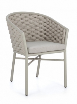 Πολυθρόνα Alu-Rope Margalida Moon 57x61x80/47/64cm από την εταιρία Epilegin. Πολυθρόνα Alu-Rope Margalida Moon 57x61x80/47/64cm από την εταιρία Epilegin.