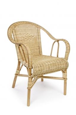 Πολυθρόνα Rattan Ines  Φυσικό 57x65x81/43/63.5cm από την εταιρία Epilegin. Πολυθρόνα Rattan Ines  Φυσικό 57x65x81/43/63.5cm από την εταιρία Epilegin.