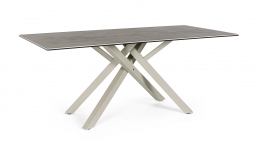  Tem.Glass Sean  Taupe 180x90x76cm    Epilegin.