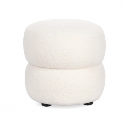 Πούφ-Σκαμπό Gabby  Λευκό Φ41x39cm από την εταιρία Epilegin. Πούφ-Σκαμπό Gabby  Λευκό Φ41x39cm από την εταιρία Epilegin.