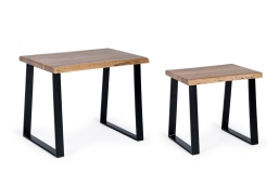 Τραπεζάκια Σαλονιού Set 2pcs Artur Φυσικό 41x35x40cm & 55x40x46cm από την εταιρία Epilegin. Τραπεζάκια Σαλονιού Set 2pcs Artur Φυσικό 41x35x40cm & 55x40x46cm από την εταιρία Epilegin.