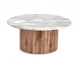 Τραπεζάκι Σαλονιού Eloy  Φυσικό Φ80x35cm από την εταιρία Epilegin. Τραπεζάκι Σαλονιού Eloy  Φυσικό Φ80x35cm από την εταιρία Epilegin.