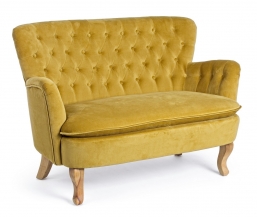 Καναπές 2 Θέσεων Orlins  Mustard 114x69x79/44/59cm από την εταιρία Epilegin. Καναπές 2 Θέσεων Orlins  Mustard 114x69x79/44/59cm από την εταιρία Epilegin.