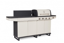 Ψησταριά Υγραεριου Merita Beige 216x57x116cm από την εταιρία Epilegin. Ψησταριά Υγραεριου Merita Beige 216x57x116cm από την εταιρία Epilegin.