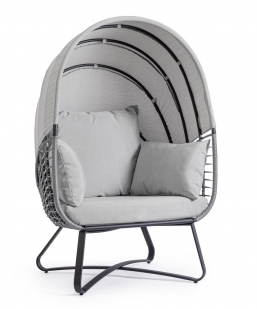 Πολυθρόνα Egg Eldon  Γκρί 100x90x152/47.5cm από την εταιρία Epilegin. Πολυθρόνα Egg Eldon  Γκρί 100x90x152/47.5cm από την εταιρία Epilegin.