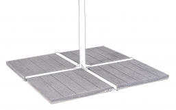 ���� �������� Set 4 WENGE CEMENT 50X50 20kg 50x50x3.7cm ��� ��� ������� Epilegin.