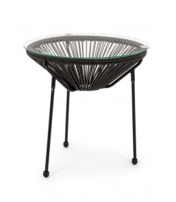 Coffee Table Parker Μαύρο Φ50x50cm από την εταιρία Epilegin. Coffee Table Parker Μαύρο Φ50x50cm από την εταιρία Epilegin.