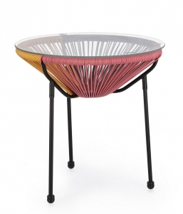 Coffee Table Parker Πολύχρωμο Φ50x50cm από την εταιρία Epilegin. Coffee Table Parker Πολύχρωμο Φ50x50cm από την εταιρία Epilegin.