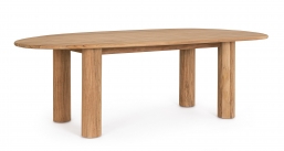 ������ ������� Teak Titus Oval 220x110cm ��� ��� ������� Epilegin.