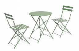 Bistro Set 3pcs Πέτρινο & 2 Καρέκλες Austin Sage από την εταιρία Epilegin. Bistro Set 3pcs Πέτρινο & 2 Καρέκλες Austin Sage από την εταιρία Epilegin.