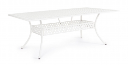 Τραπέζι Αλουμινίου Ivrea White 213X107cm από την εταιρία Epilegin. Τραπέζι Αλουμινίου Ivrea White 213X107cm από την εταιρία Epilegin.