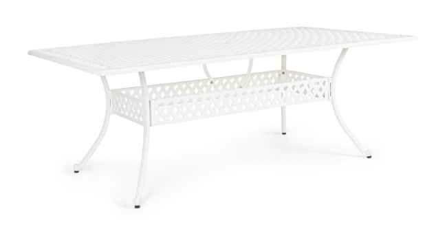  Τραπέζι Αλουμινίου Ivrea White 213X107cm από την εταιρία Epilegin. 