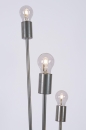  TORCH SILVER FLOOR LAMP 5BULBS H155 