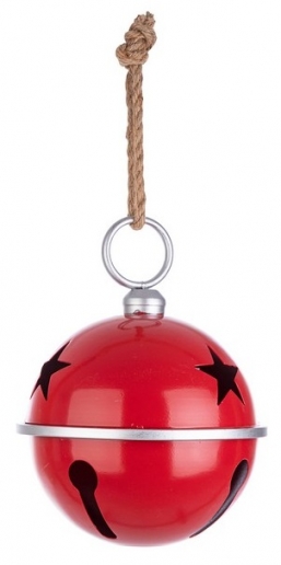 Χριστουγεννιάτικο μεταλλικό κουδούνι κόκκινο Φ17,8x25εκ από την εταιρία Epilegin. Χριστουγεννιάτικο μεταλλικό κουδούνι κόκκινο Φ17,8x25εκ από την εταιρία Epilegin.