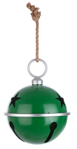 Χριστουγεννιάτικο μεταλλικό κουδούνι πράσινο Φ17,8x25εκ από την εταιρία Epilegin. Χριστουγεννιάτικο μεταλλικό κουδούνι πράσινο Φ17,8x25εκ από την εταιρία Epilegin.