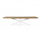    & Teak Palmdale White 300100cm 