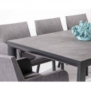  Τραπέζι αλουμίνιο Mason Charcoal 220X100cm 