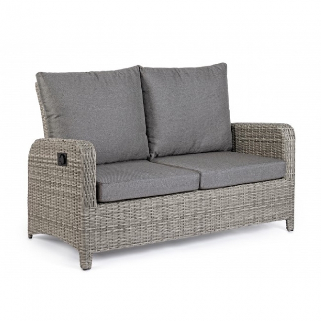    Wicker    Kent Grey 139X82X91cm    Epilegin. 